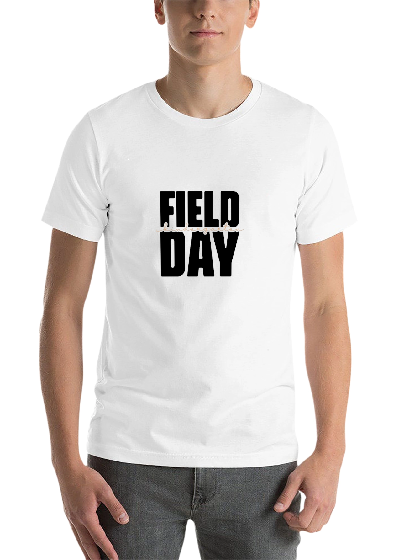 Kindergarten Field Day Black Tee Shirt
