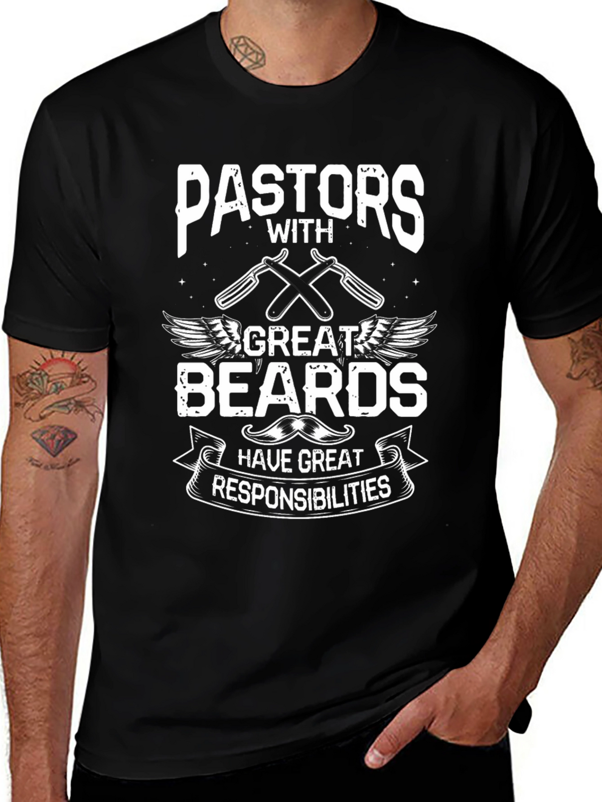 Pastors with Great Beards T-Shirt