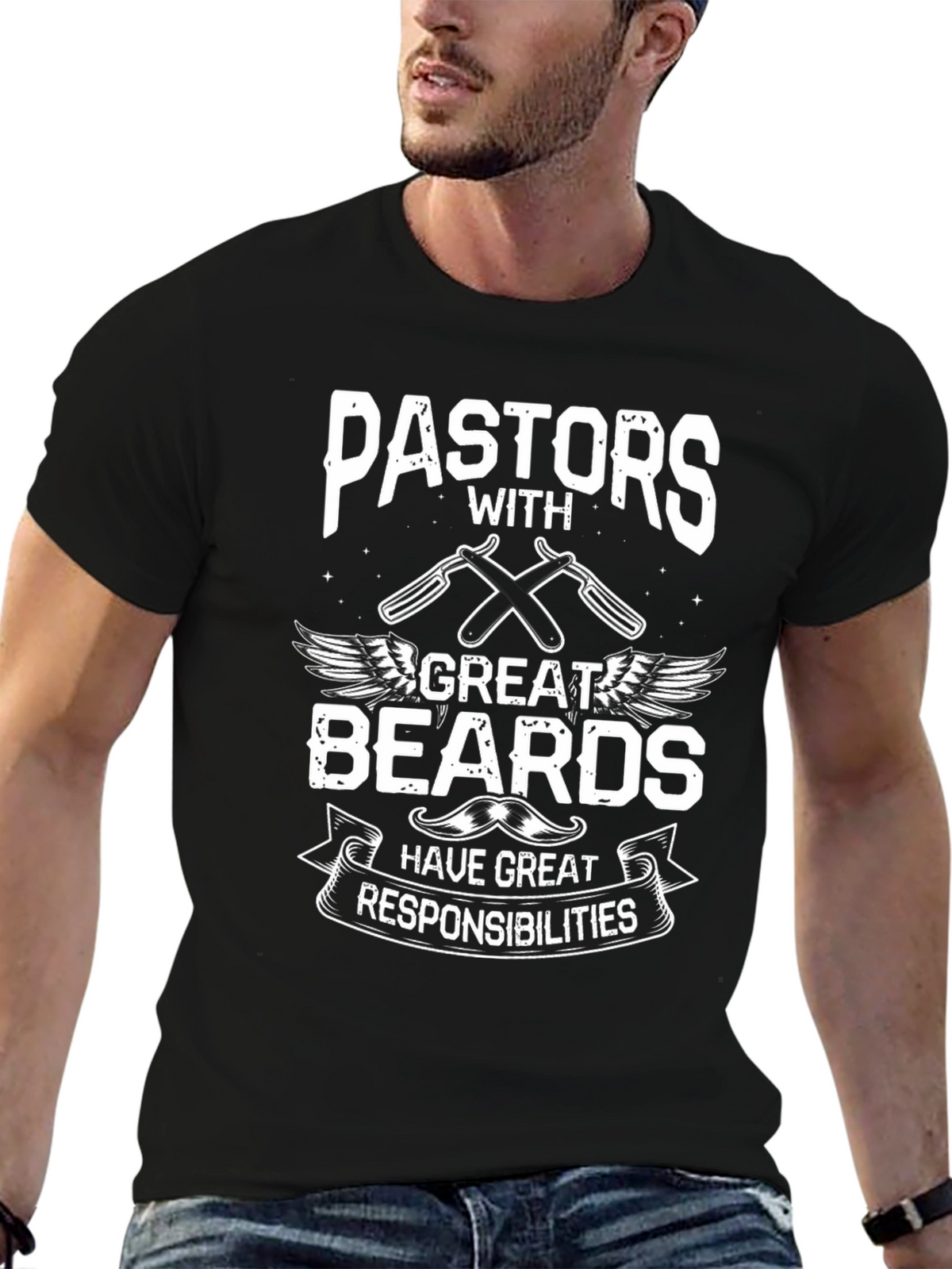 Pastors with Great Beards T-Shirt