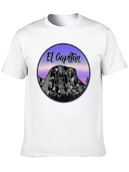 El Capitan Graphic T-Shirt - Black Cotton Tee