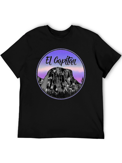 El Capitan Graphic T-Shirt - Black Cotton Tee