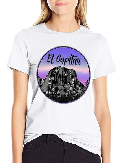 El Capitan Graphic T-Shirt - Black Cotton Tee