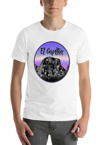 El Capitan Graphic T-Shirt - Black Cotton Tee