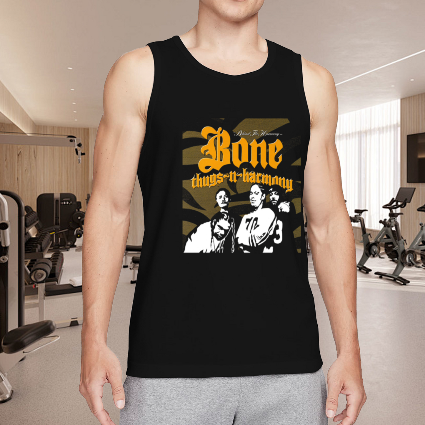 Bone Thugs N Harmony Classic Hip Hop Band Men Graphic Tank