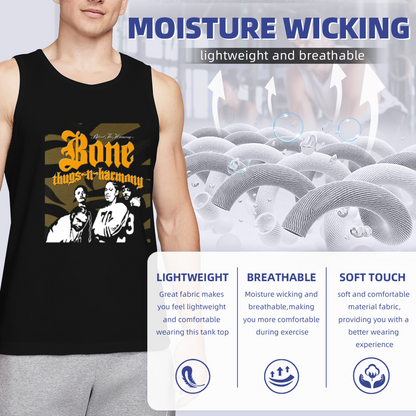Bone Thugs N Harmony Classic Hip Hop Band Men Graphic Tank