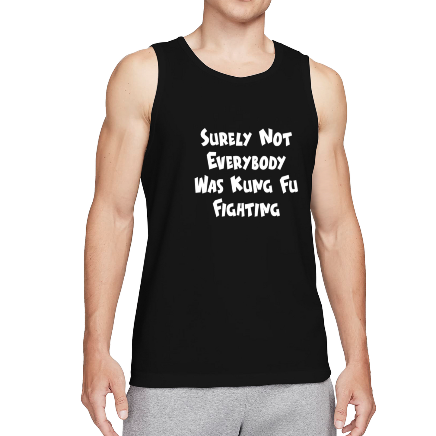 Surely Not Everybody Was Kung Fu Fighting Retro Tank