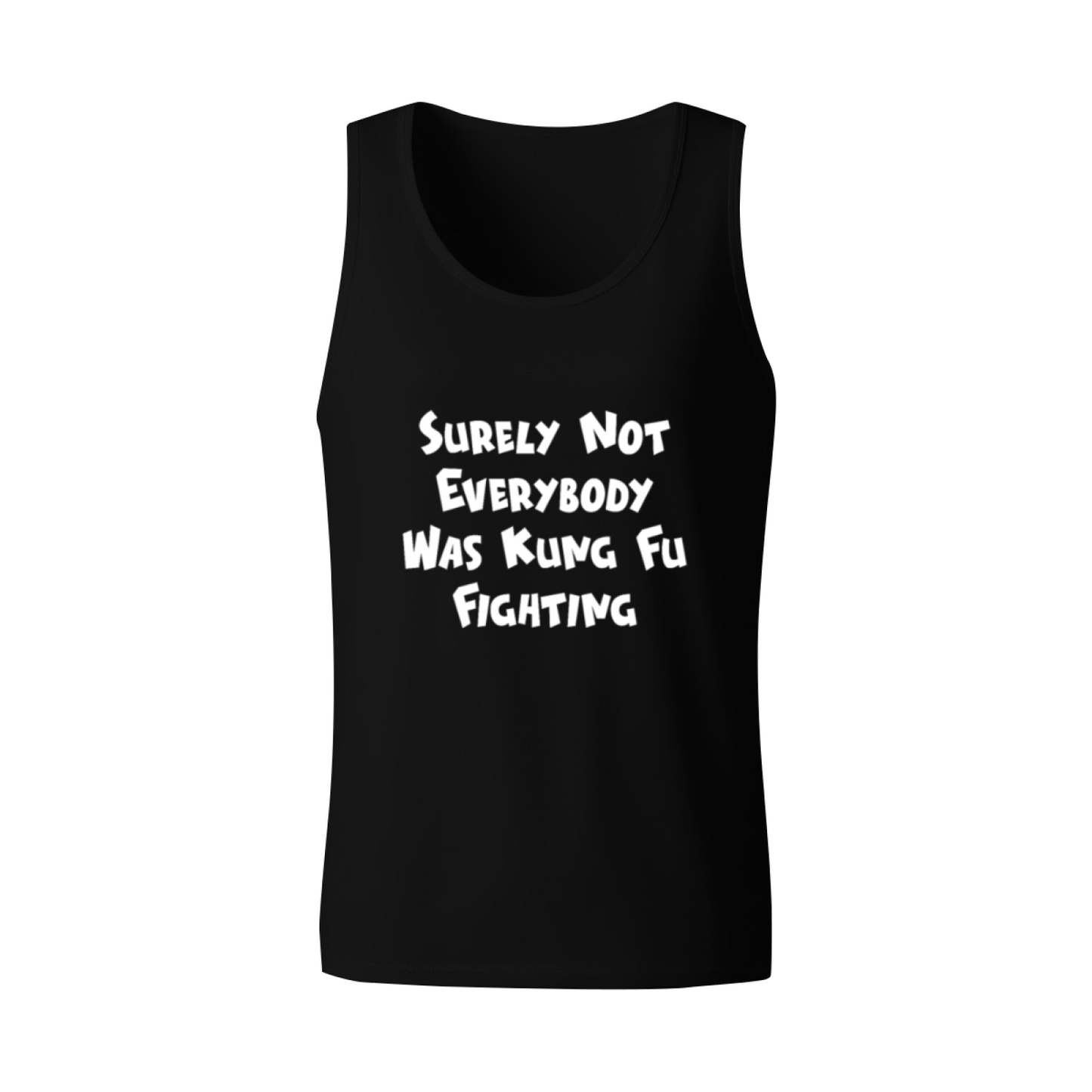Surely Not Everybody Was Kung Fu Fighting Retro Tank