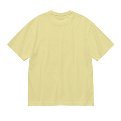 0% Drama No Chaos Minimal Yellow T-Shirt