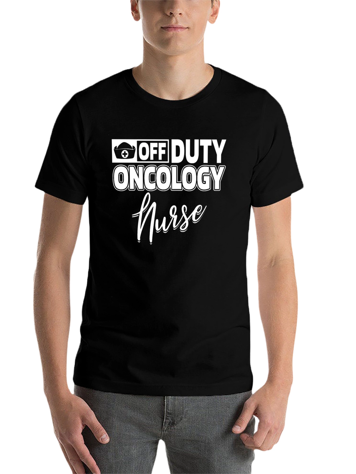 Off Duty Oncology Nurse Graphic T-Shirt