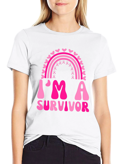 Im A Survivor T-Shirt Breast Cancer Awareness