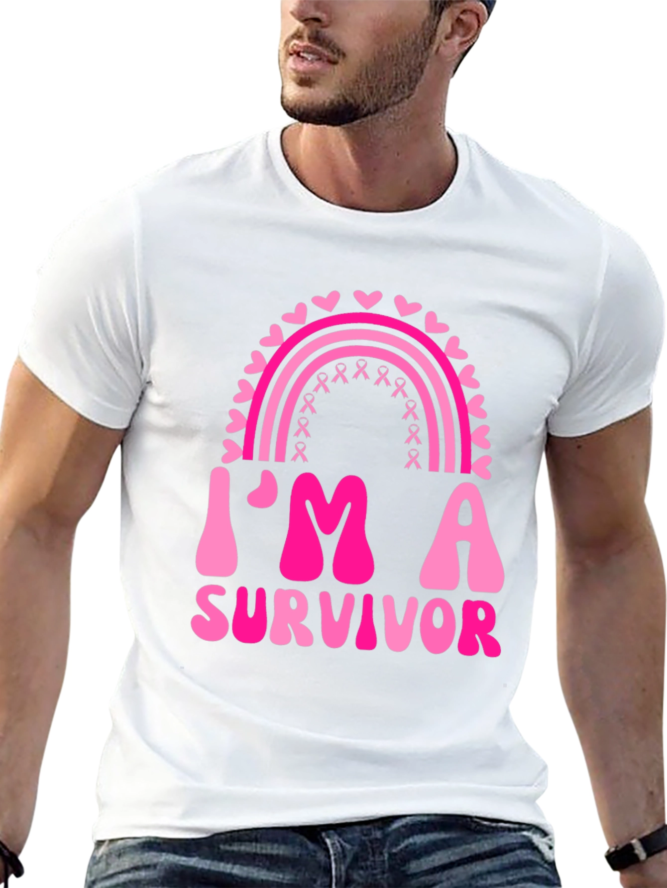 Im A Survivor T-Shirt Breast Cancer Awareness