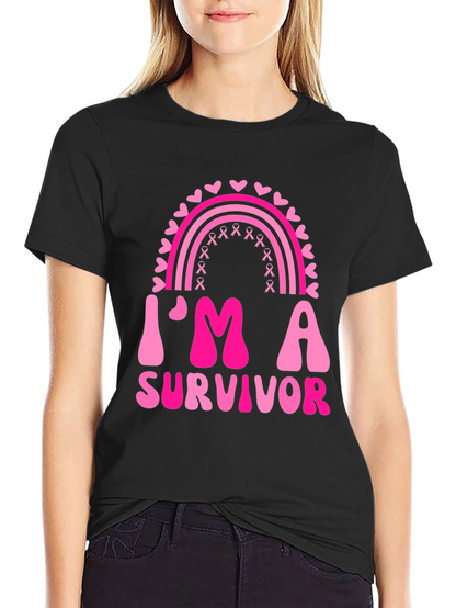 Im A Survivor T-Shirt Breast Cancer Awareness