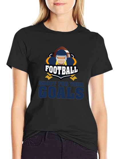 Football Goals Graphic T-Shirt