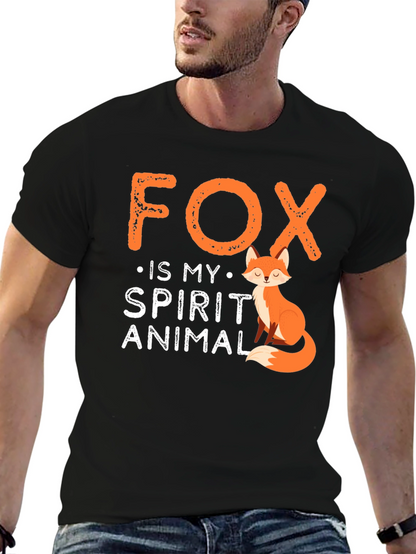 Fox Is My Spirit Animal Graphic Tee