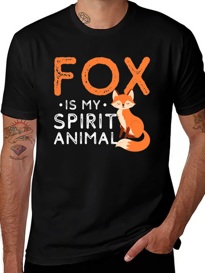 Fox Is My Spirit Animal Graphic Tee