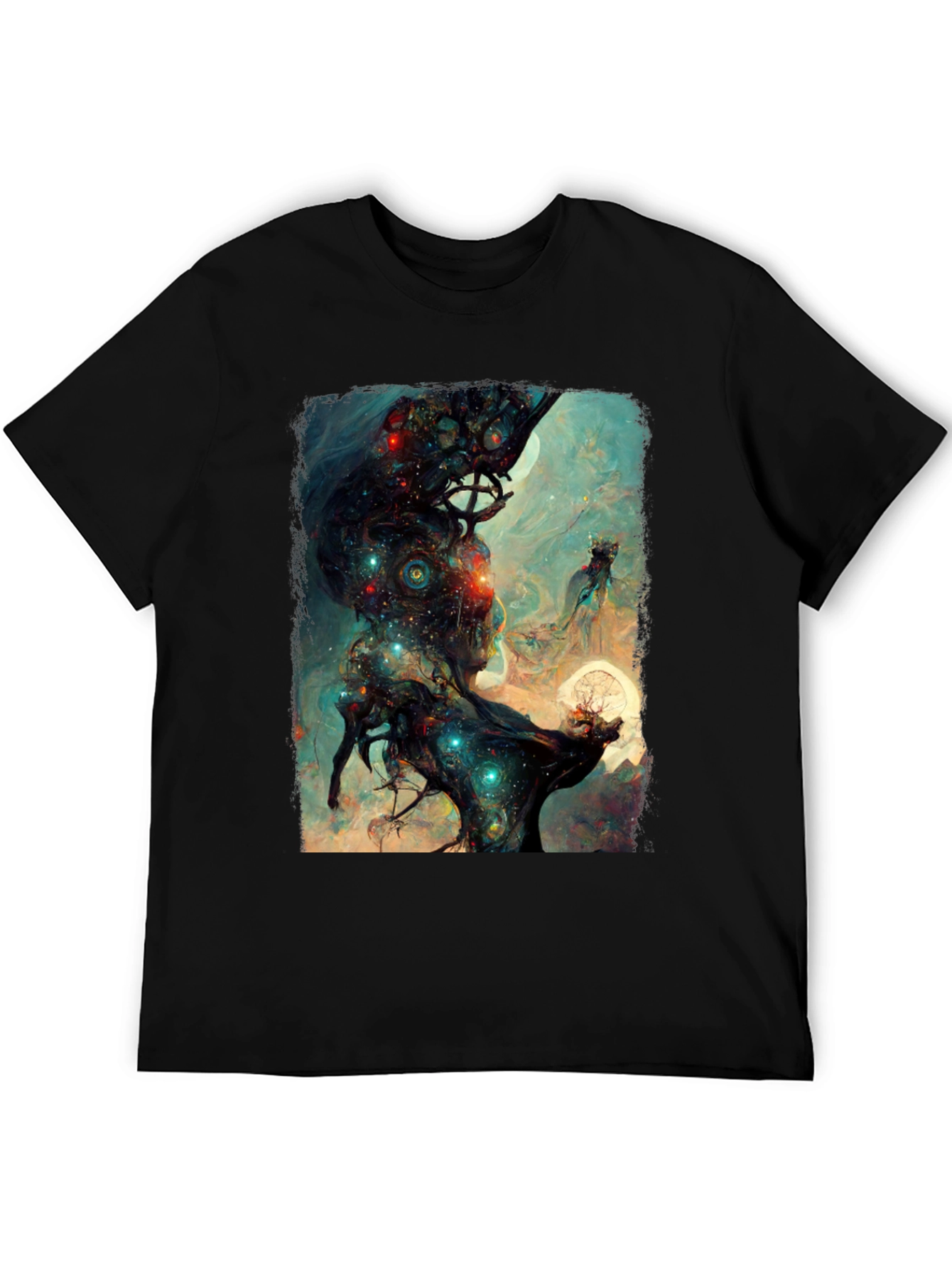 Celestial Tree Graphic T-Shirt