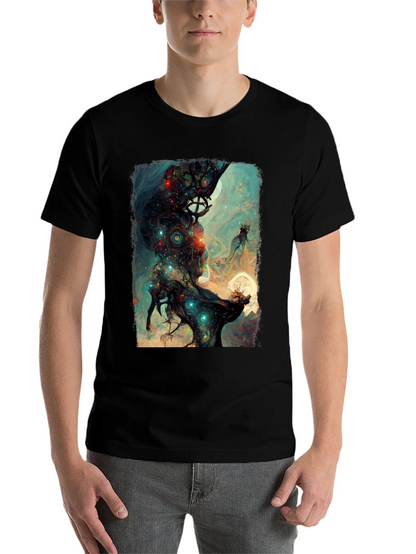 Celestial Tree Graphic T-Shirt