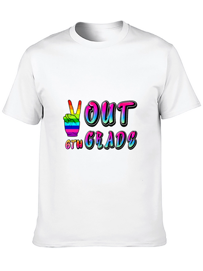 Peace Out 6th Grade Graduation T-Shirt