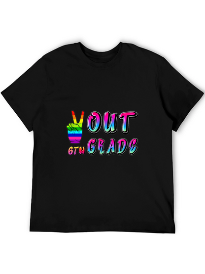 Peace Out 6th Grade Graduation T-Shirt