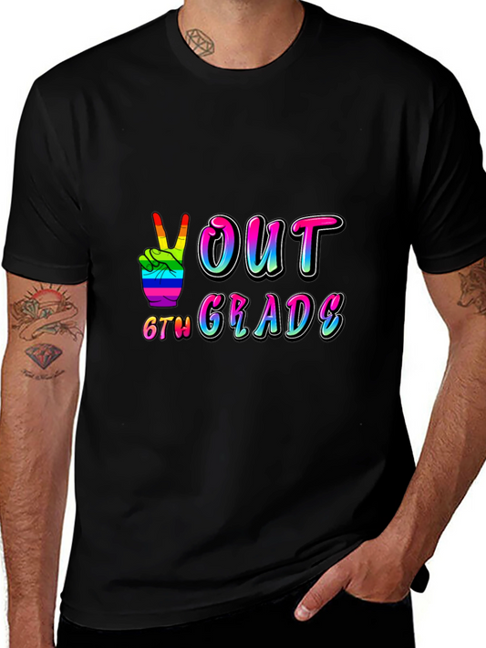 Peace Out 6th Grade Graduation T-Shirt