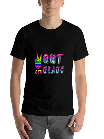 Peace Out 6th Grade Graduation T-Shirt