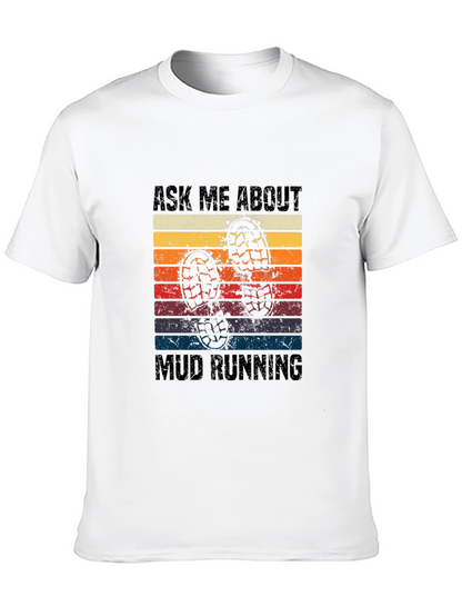 Mud Running Retro T-Shirt