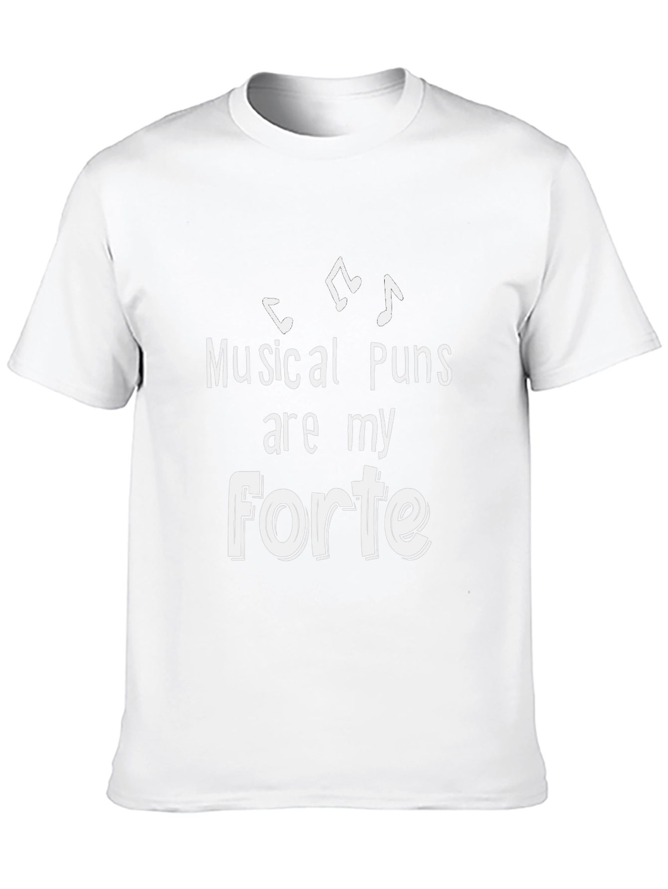 Musical Puns Forte T-Shirt
