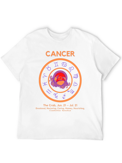 Cancer Zodiac T-Shirt Astrology Sign Tee