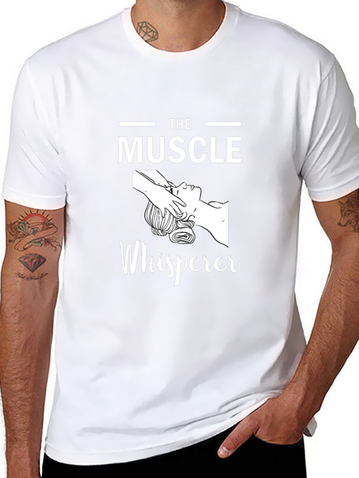 Muscle Whisperer T-Shirt - Massage Therapy Gift