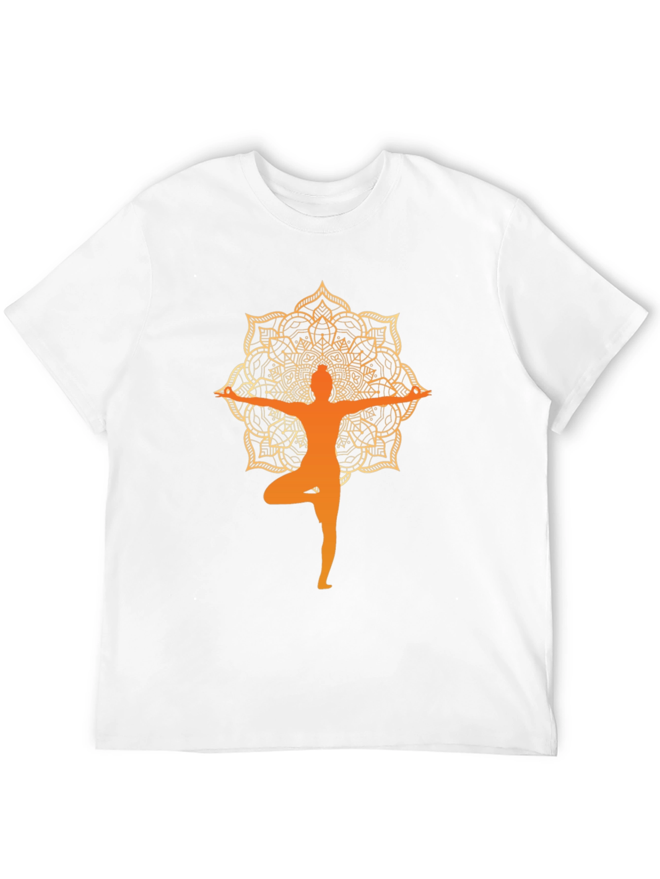 Yoga Mandala T-Shirt - Zen Design
