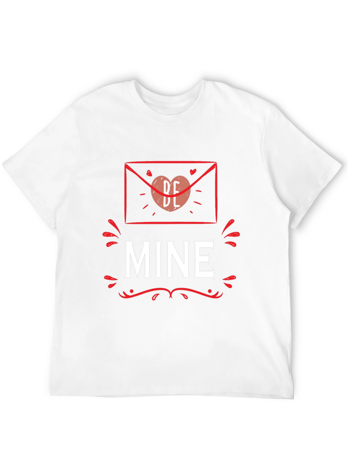 Be Mine Valentines Day Graphic T-Shirt
