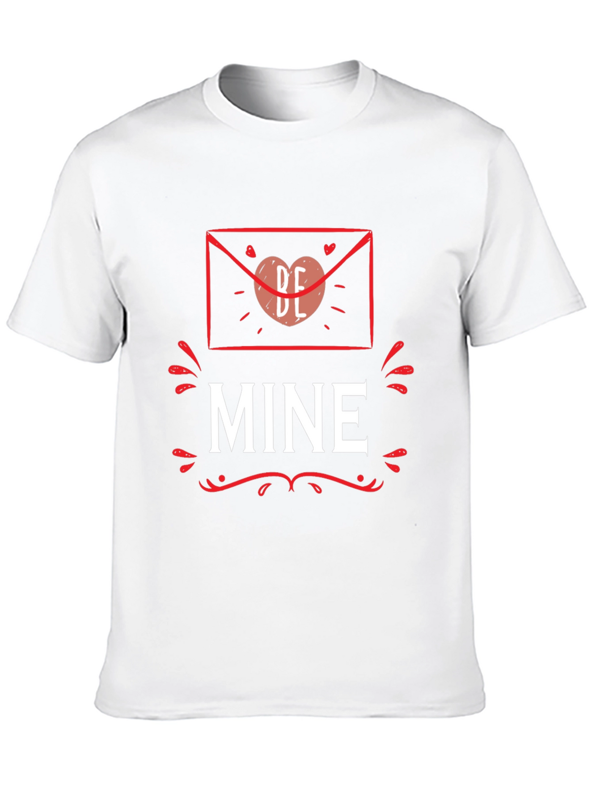 Be Mine Valentines Day Graphic T-Shirt