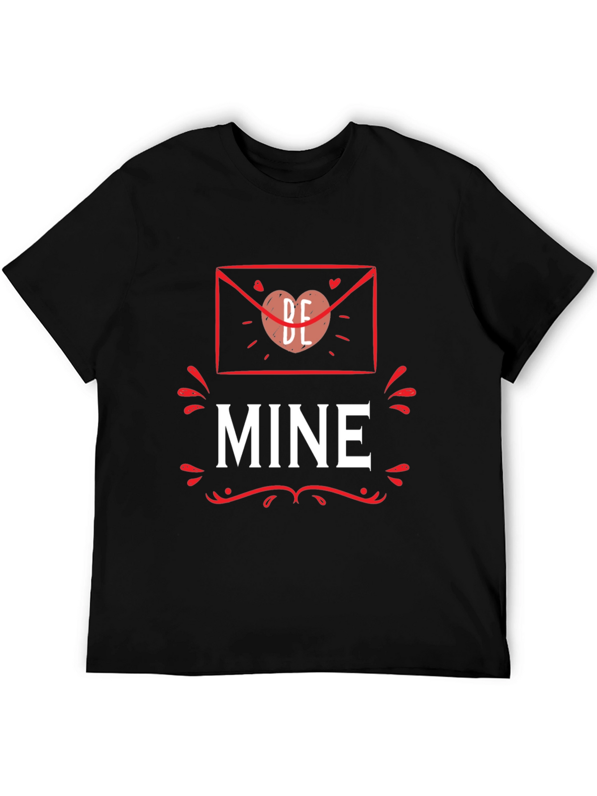 Be Mine Valentines Day Graphic T-Shirt