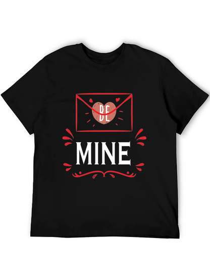 Be Mine Valentines Day Graphic T-Shirt