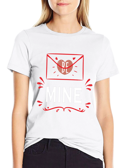 Be Mine Valentines Day Graphic T-Shirt