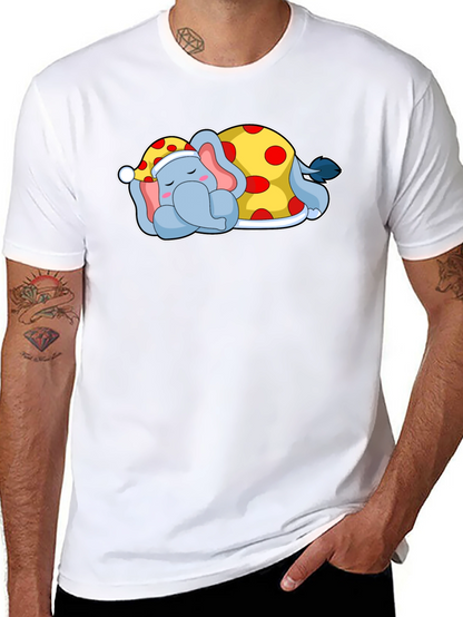 Cute Sleeping Elephant T-Shirt