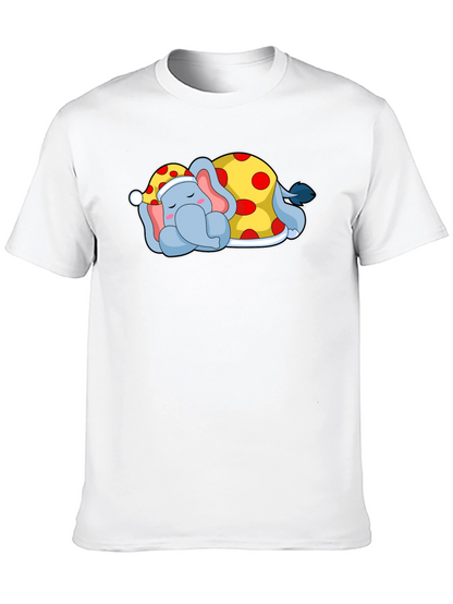Cute Sleeping Elephant T-Shirt