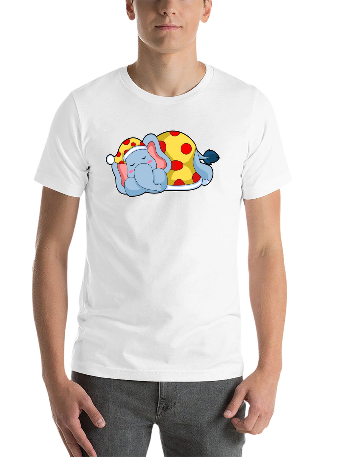 Cute Sleeping Elephant T-Shirt