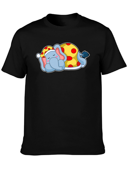 Cute Sleeping Elephant T-Shirt