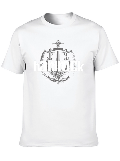 Hardrock Graphic Tee - Black Cotton Blend