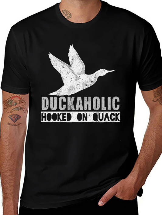 Duckaholic T-Shirt - Hooked on Quack - Bird Lover Tee