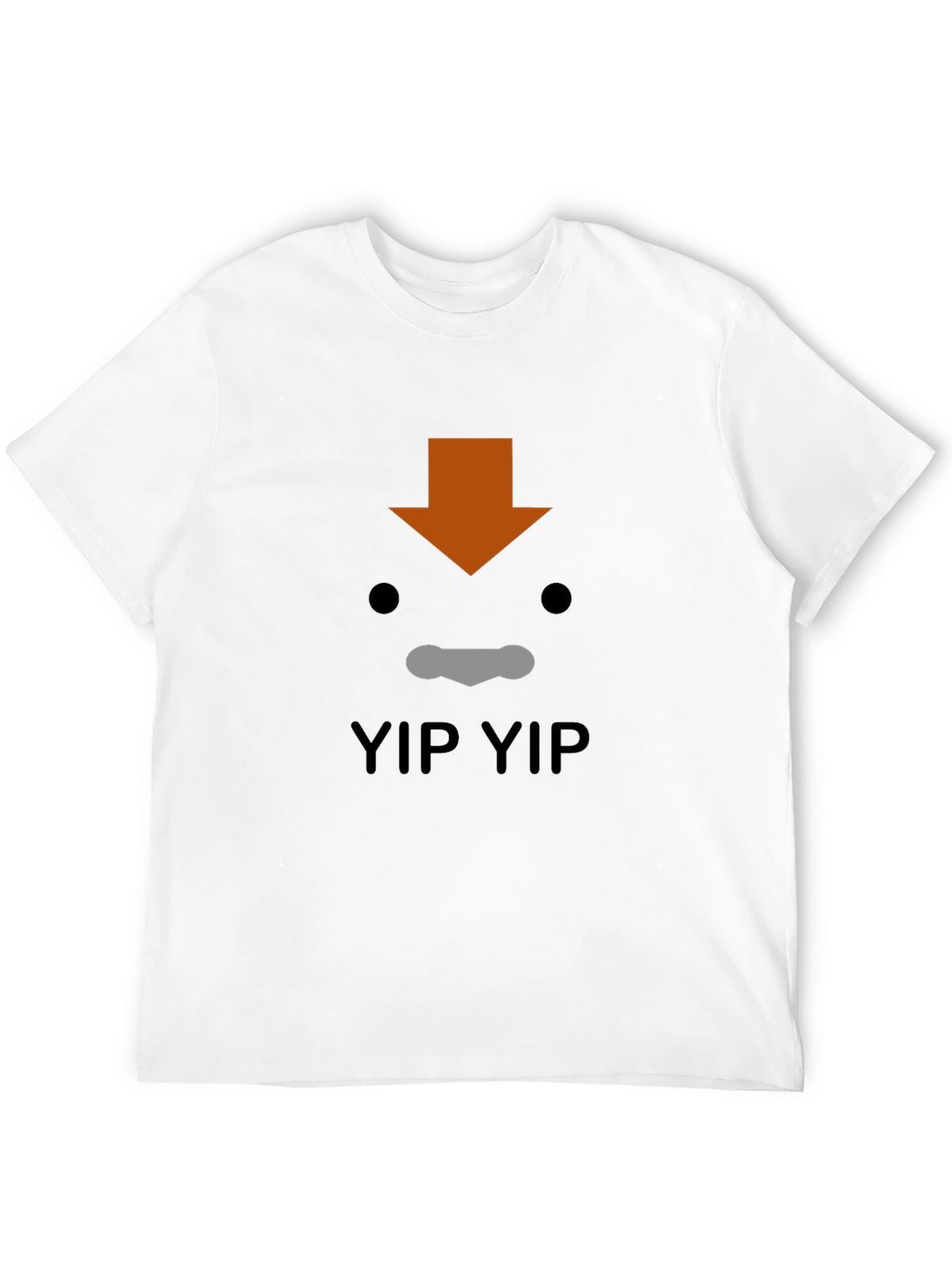 Aang Yip Yip T-Shirt - Avatar Inspired Black Tee