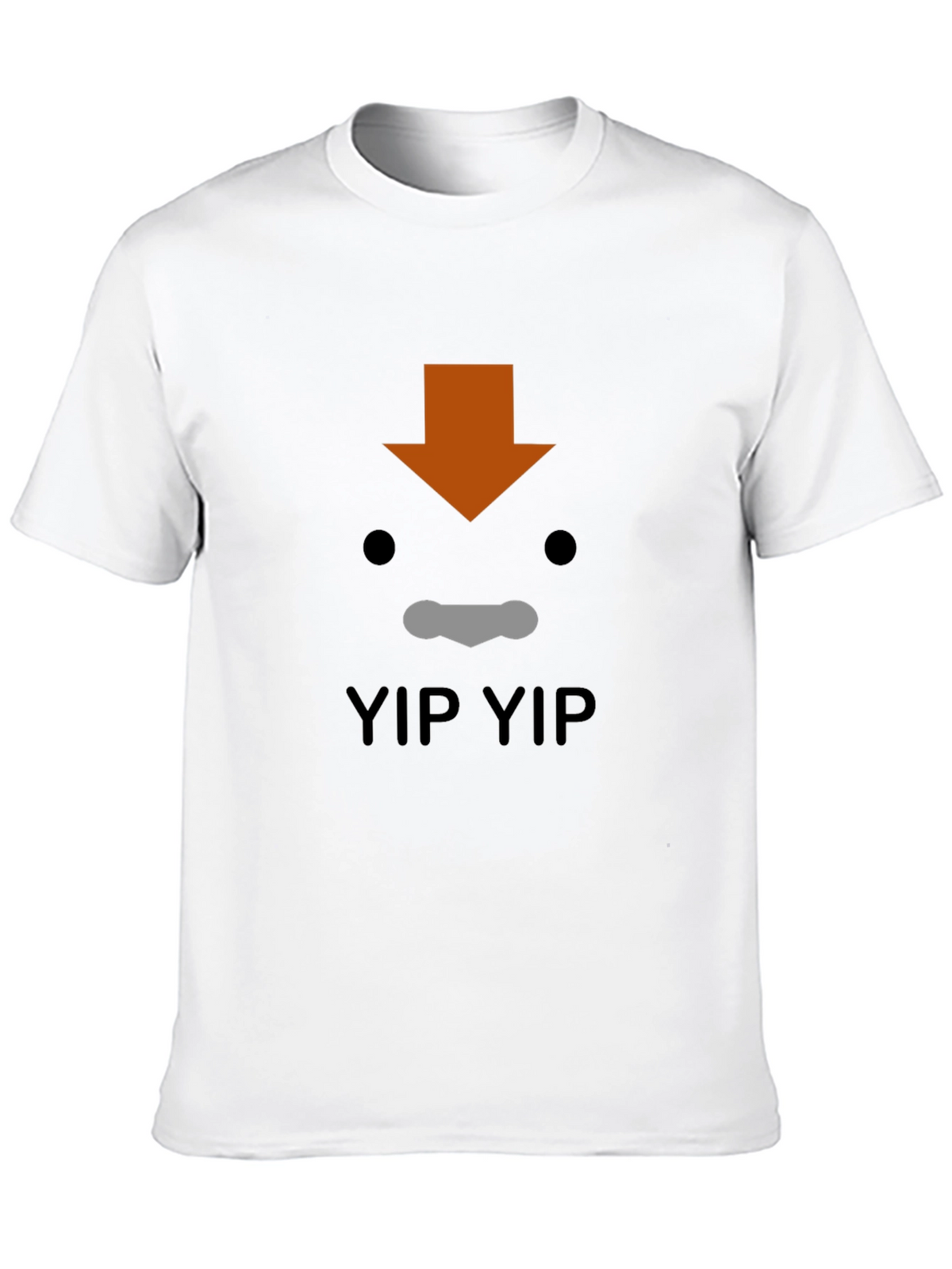 Aang Yip Yip T-Shirt - Avatar Inspired Black Tee