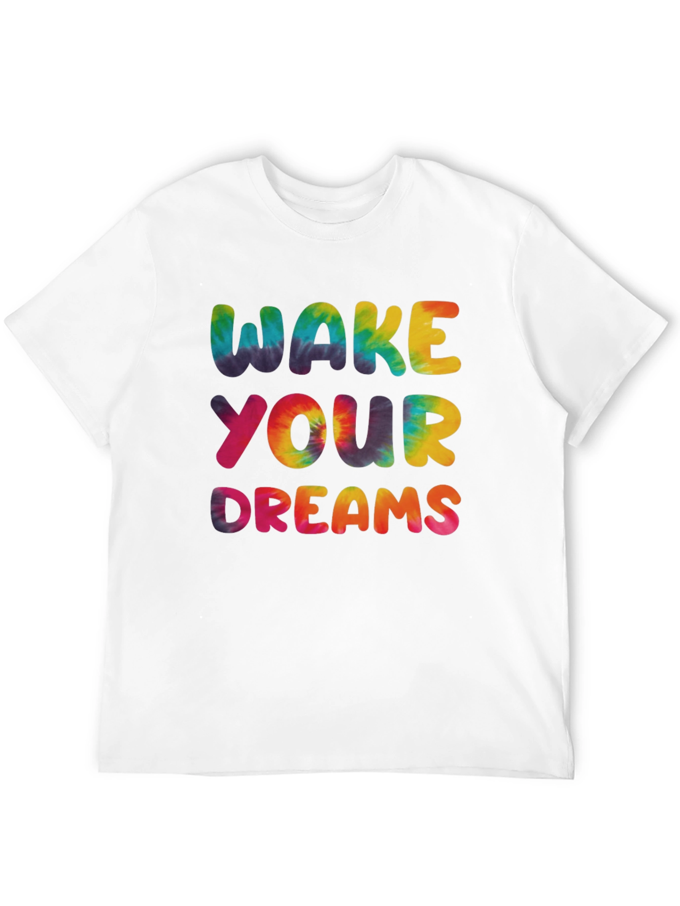 Wake Your Dreams Tie-Dye Graphic Tee