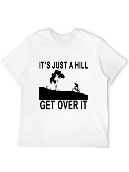 Its Just A Hill Graphic Tee - Black