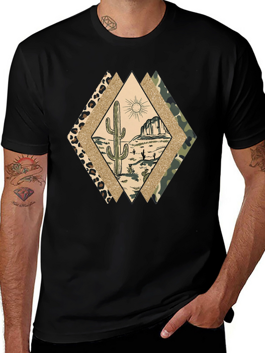 Desert Cactus Diamond T-Shirt