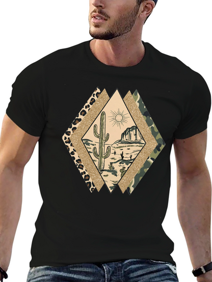 Desert Cactus Diamond T-Shirt