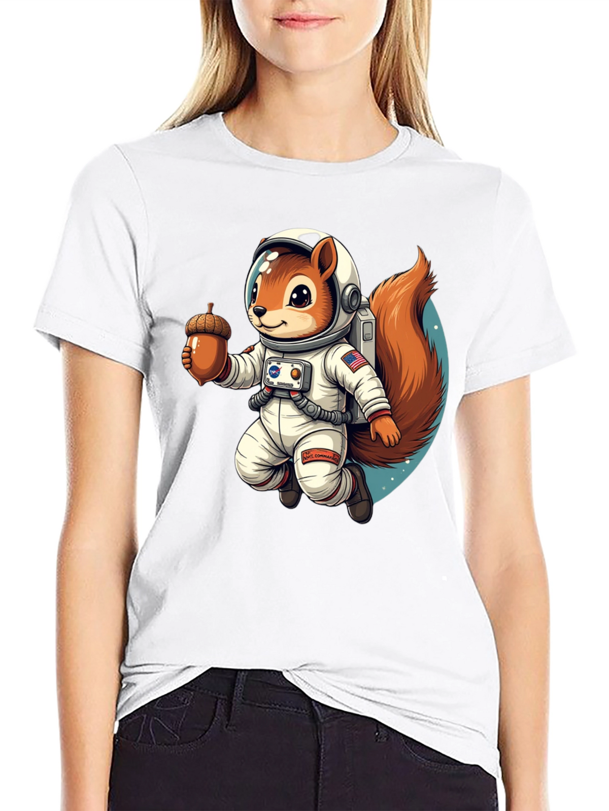 Squirrel Astronaut T-Shirt - Space Nut!