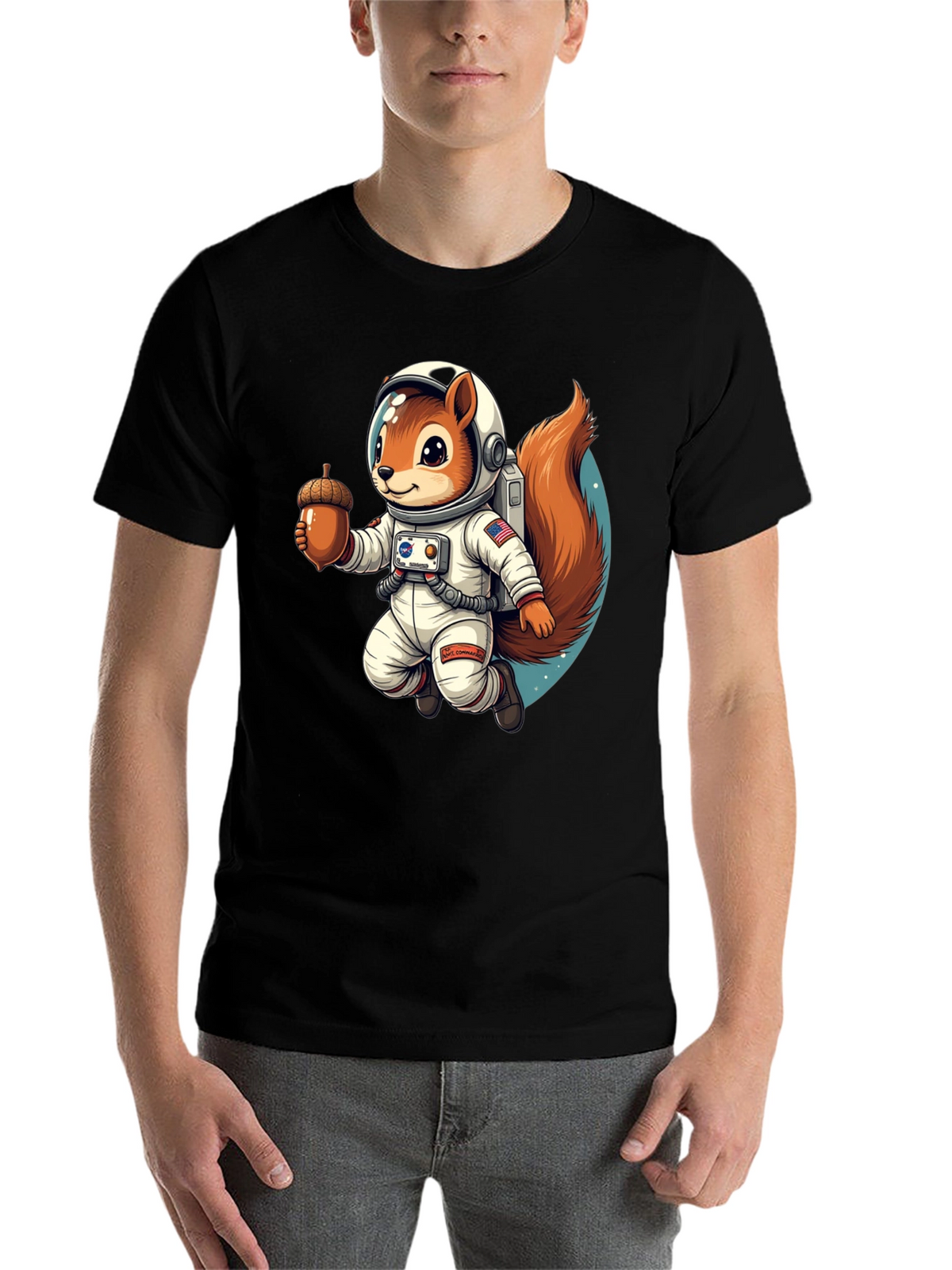 Squirrel Astronaut T-Shirt - Space Nut!