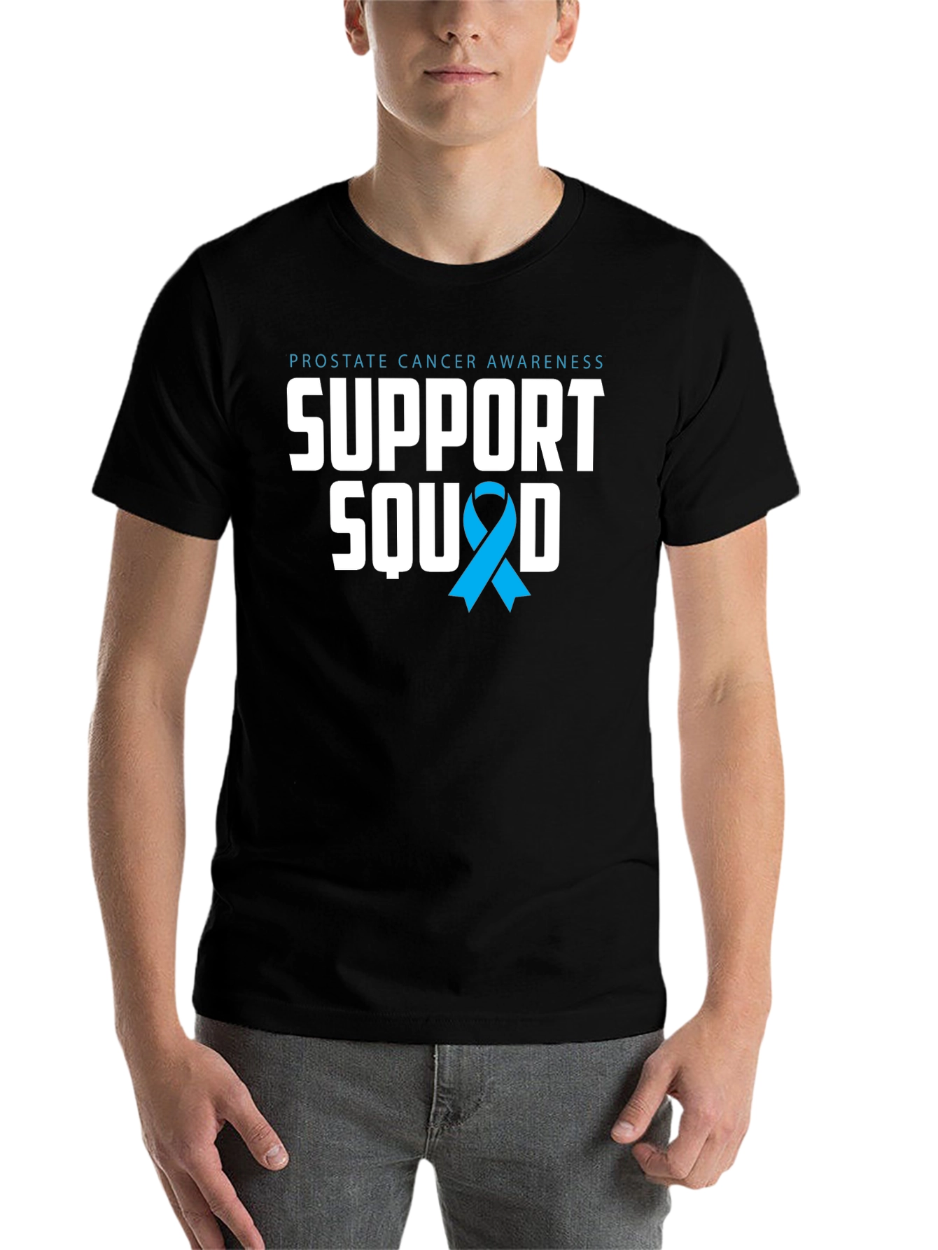 Prostate Cancer Awareness Support Squad T-Shirt